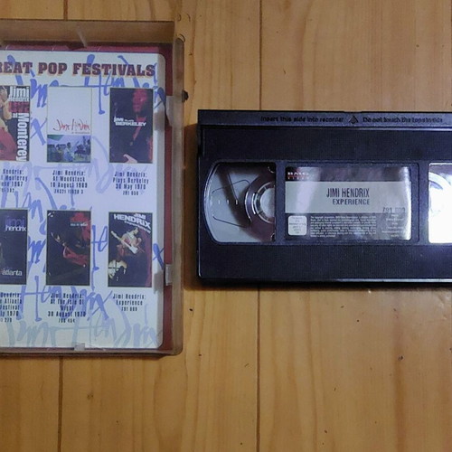 Jimi Hendrix Experience Original VHS 1987