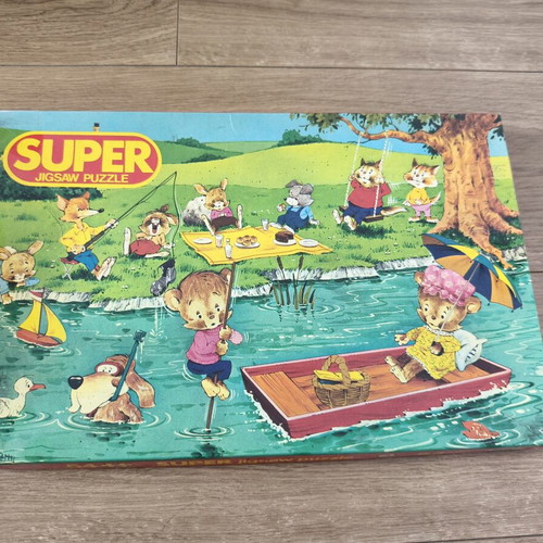 Falcon vintage puzzle 54 pieces used, ages 3-7