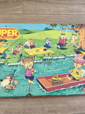 Falcon vintage puzzle 54 pieces used, ages 3-7