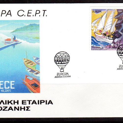 2004 Europa Cept first day cover like new
