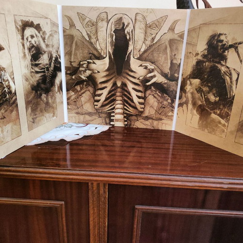 Rotting Christ Lucifer over Athens triple collectible album like new