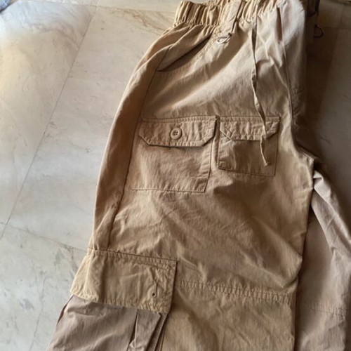 Bershka cargo pants, beige, size XS 34 6