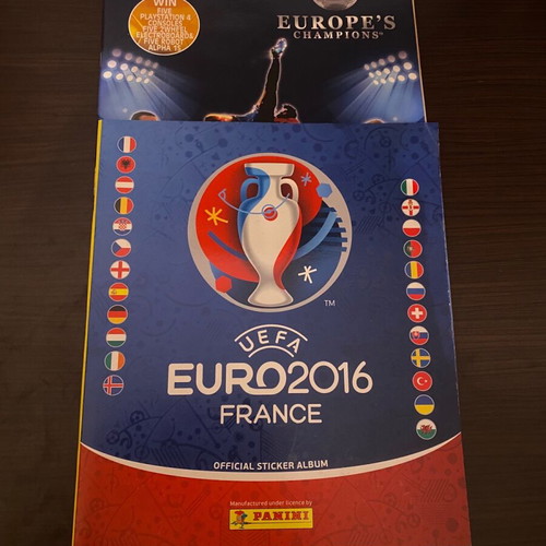 Panini EURO 2016 and Europe's Champions 2016-2017 Albums