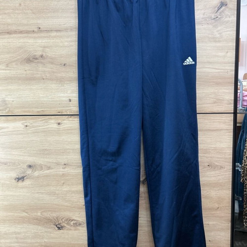 Adidas blue jacket used, XS, with red stripes