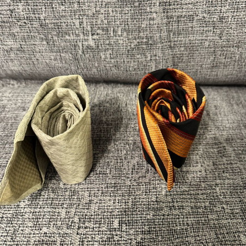 Nino Venturi ties like new, set of 2 pieces