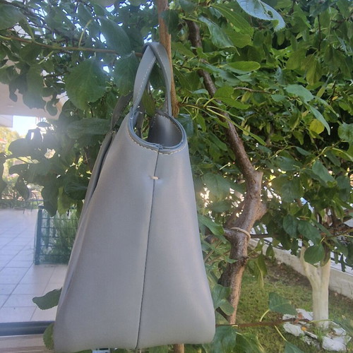 Women's bag new, white and gray, beautiful design