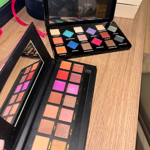 Revolution “Parental Advisory” and W7 “Dusk Till Dawn” palettes like new
