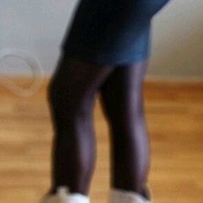 Toi&Moi black fitted leather skirt new, size S