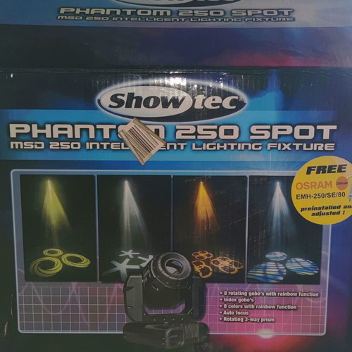 Showtec Phantom 250 Spot used moving head light