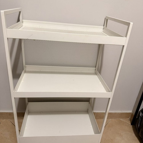 IKEA NISSAFORS trolley white, good used condition