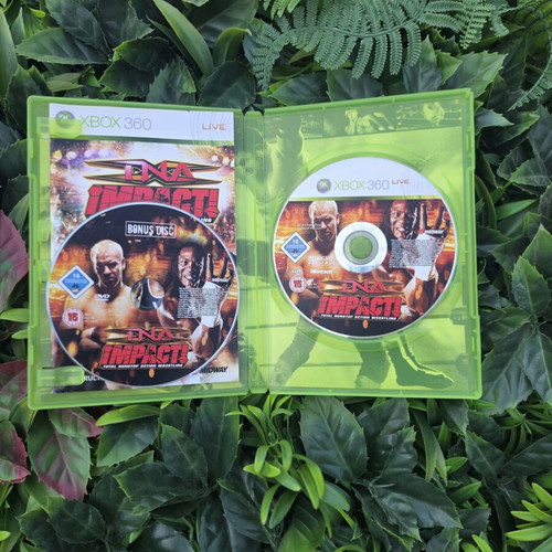 TNA iMPACT! Xbox 360 game used, wrestling action