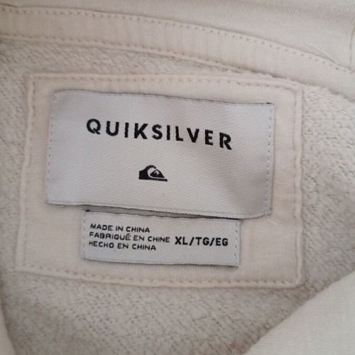 Quiksilver sweatshirt like new, beige, size XL