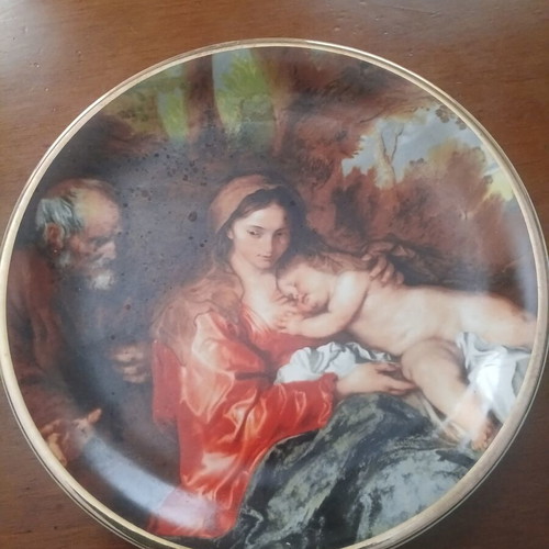 Decorative plate authentic replica like new, 20 cm