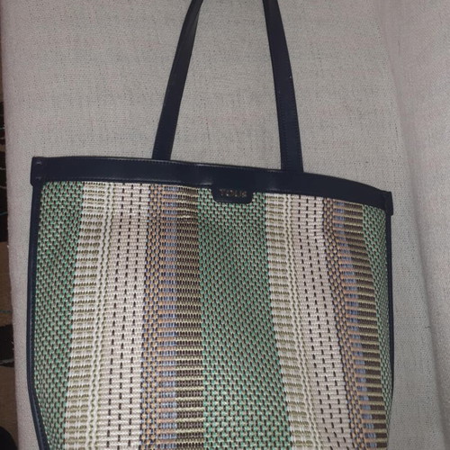 Tous shoulder bag like new, blue multicolor