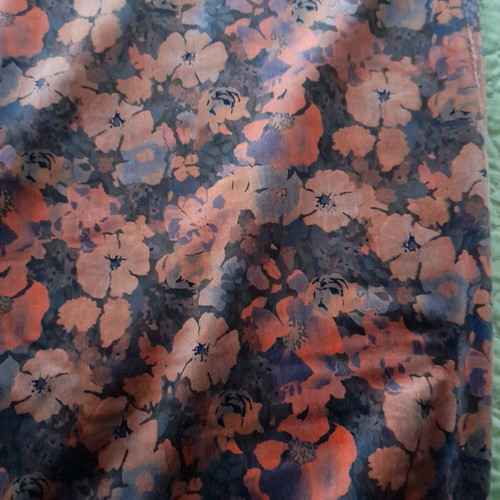 Velvet fabric new 1.15×3.40 thin printed
