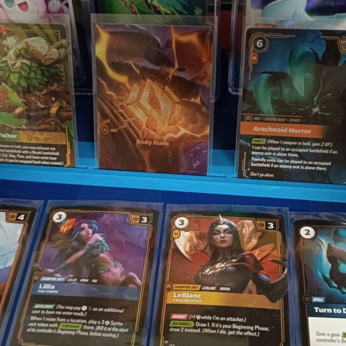 Body Rune Unleashed Riftbound TCG near mint