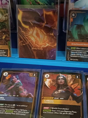 Body Rune Unleashed Riftbound TCG near mint