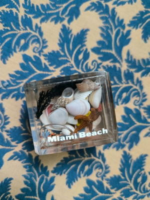 Miami Beach decorative souvenir vintage used