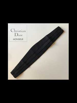 Christian Dior Monsieur vintage μεταξωτό ζωνάρι σμόκιν