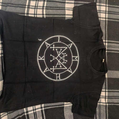 Mahakala Shirt used, like new, size L, Sol's cotton, black