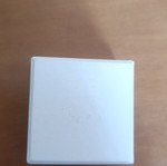 Swarovski packaging box used, 7.5 cm square