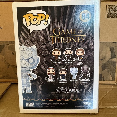 Funko POP Night King vinyl figure like new