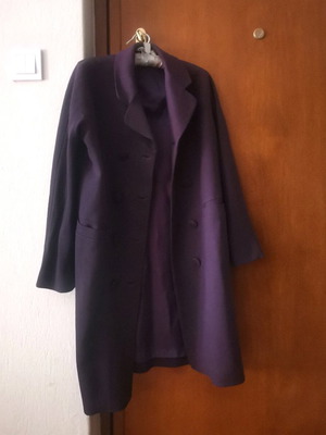 Hoss Intropia women's coat purple like new