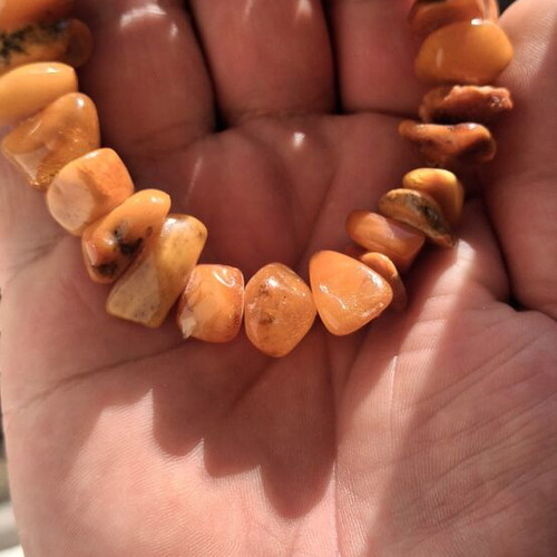 Royal amber bracelet 25 gm, raw natural