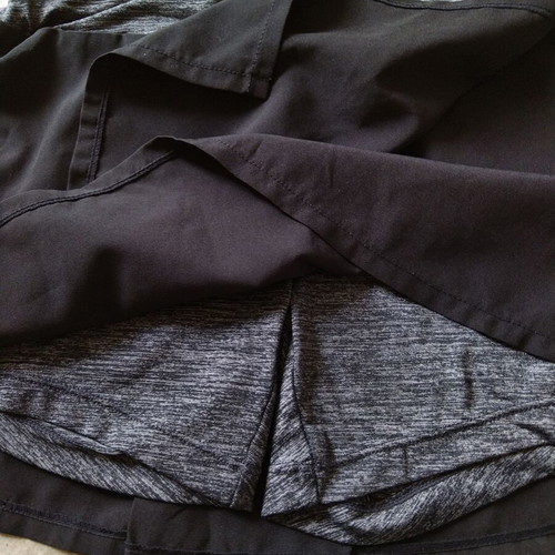 Oysho fitness athletic skirt with shorts like new, small, black