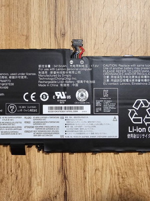 Lenovo L17M4P73 Battery for ThinkPad X1 Yoga Gen 3