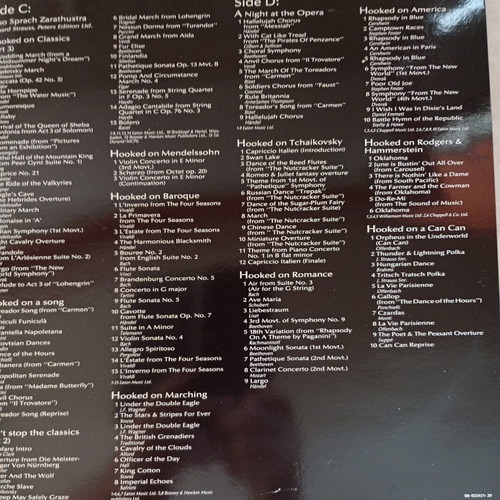 Hooked On Classics double LP used, classical genre