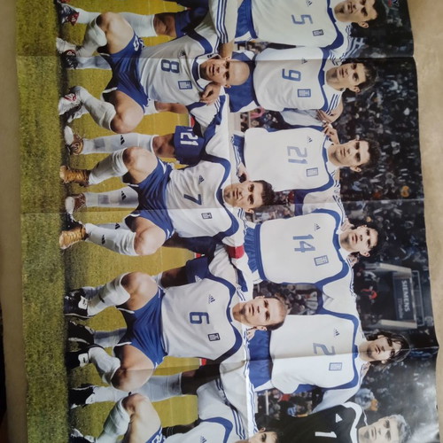 Greece National Team 2004 Poster used, European