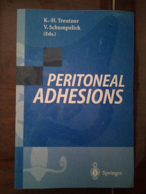Peritoneal Adhesions βιβλίο ιατρικής άθικτο, αγγλικά
