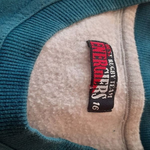 Energiers sweatshirt for 16-year-old boy like new, grey and petrol