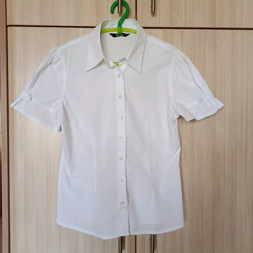 Berge white shirt used, size S