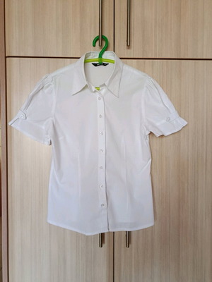 Berge white shirt used, size S