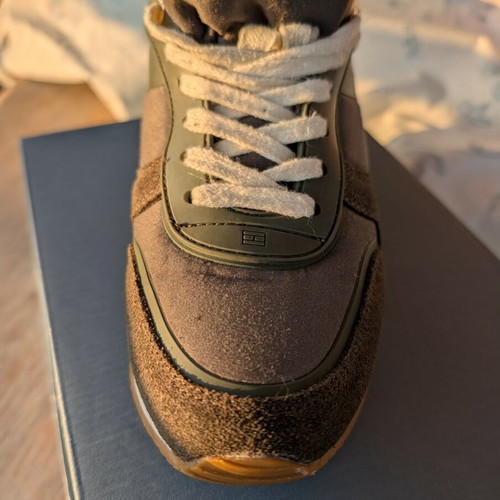 Tommy Hilfiger athletic shoes used, size 36, mixed materials