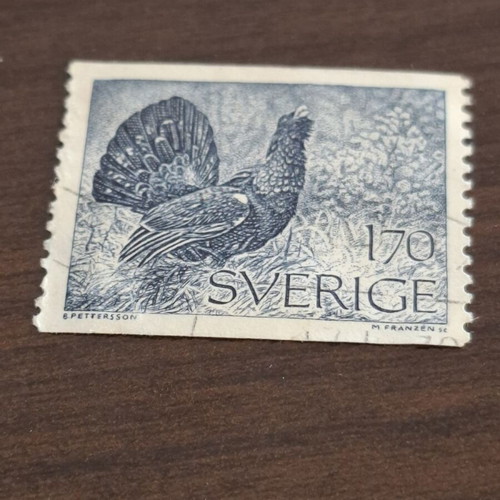 Collectible stamp used