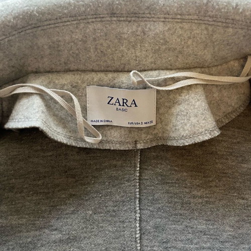 Unisex gray Zara Basic coatigan like new