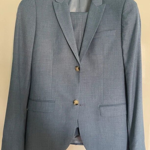 TopMan light blue-grey suit like new