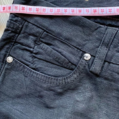 Latino jeans with leather texture like new