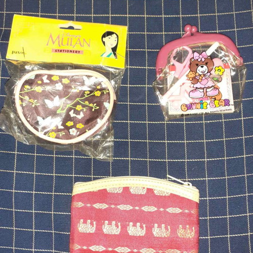 Children's wallets new, pack of 3 pieces