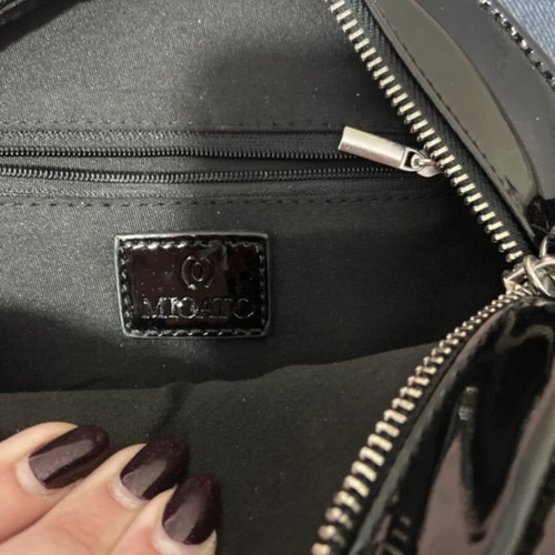 Migato black crossbody bag lightly used