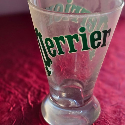 Perrier glasses new, pack of 12 pieces
