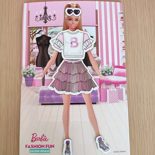 Barbie Fashion Fun magnetic toy like new for kids 3+ years