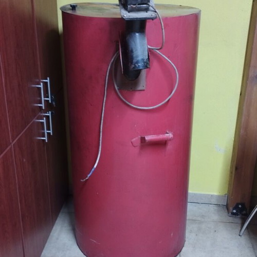 Pellet tank used