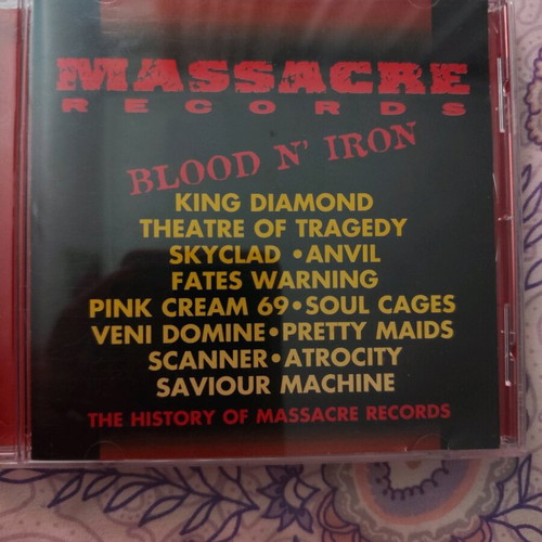 Massacre Records metal CD collection like new