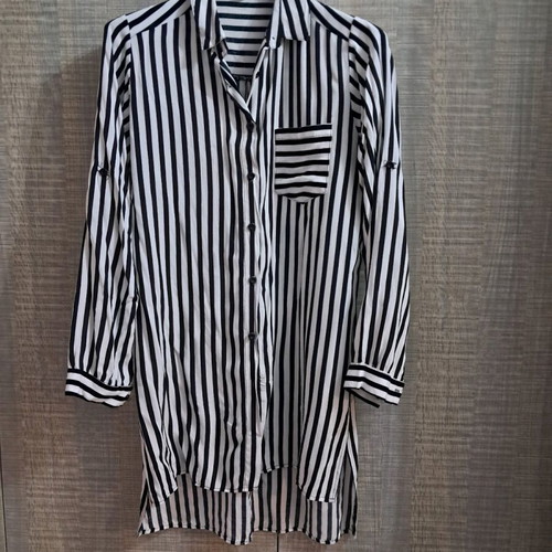 Long asymmetrical Viola No S-M shirts used, small stain