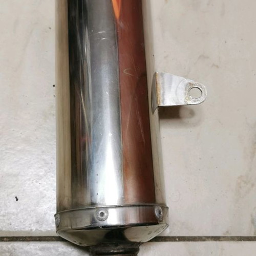 Handmade Protect exhaust used, minimally used for moped