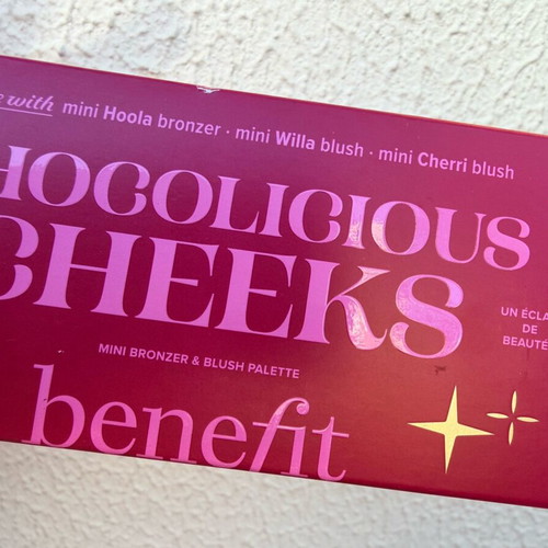 Benefit Chocolicious Cheeks Mini Bronzer & Blush Palette new